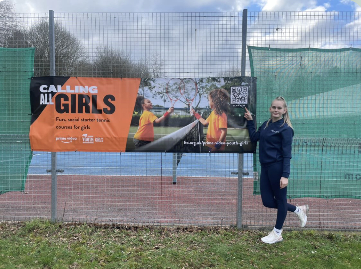 Prime Video LTA Youth Girls Programme at Totally Tennis
